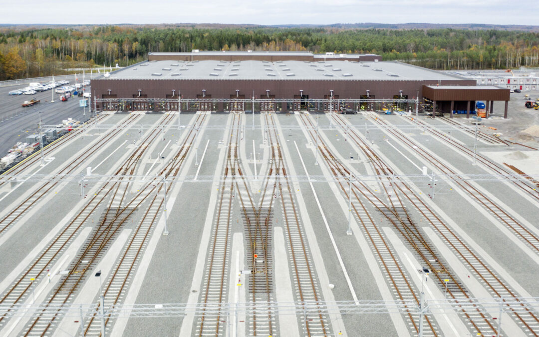 Ny tågdepå i Hässleholm