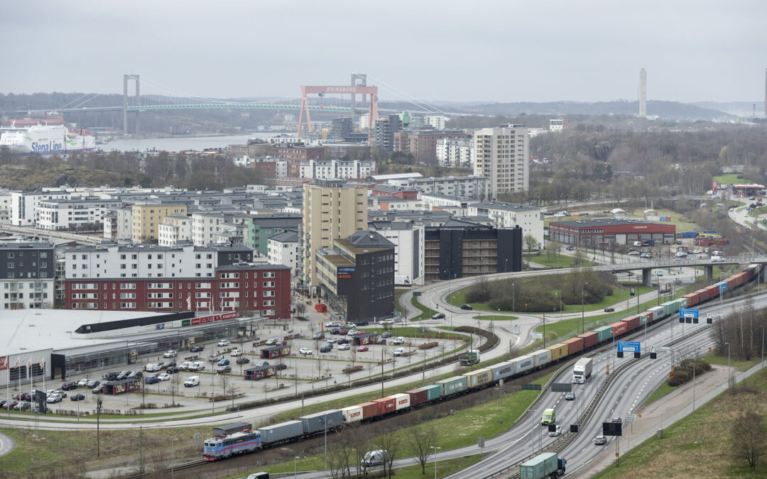 Nya rekord på tåg till Göteborgs hamn