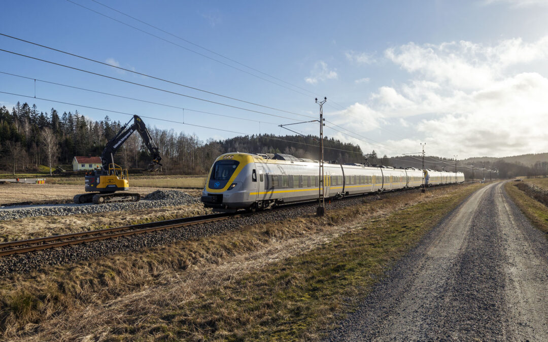 Tätare tågtrafik i Västsverige