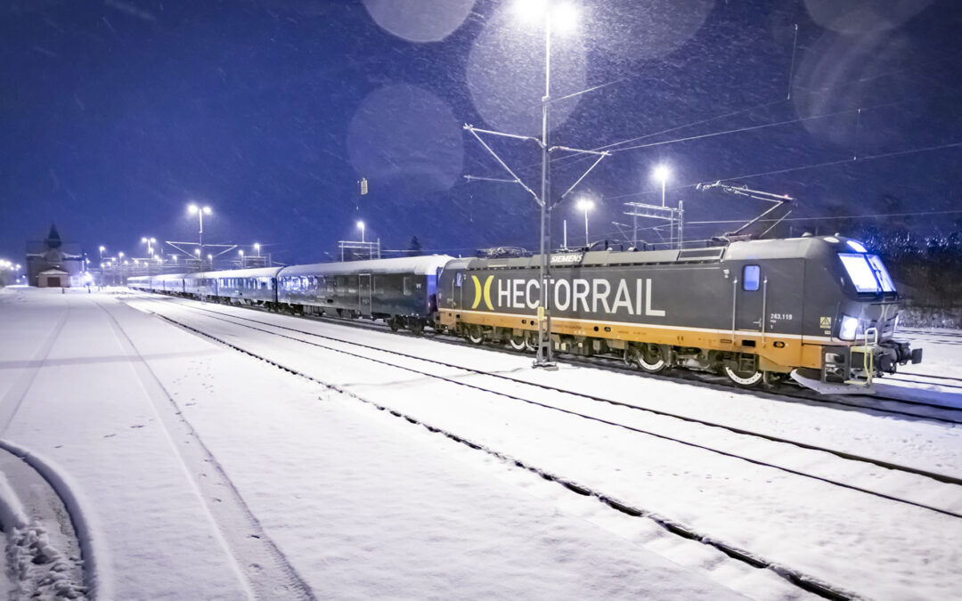 Norska vagnar från Finland genom Sverige