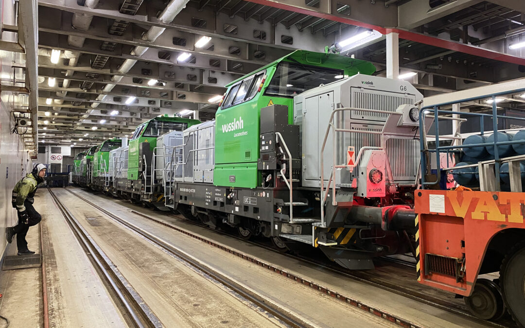 Fem nygamla diesellok till Hector Rail