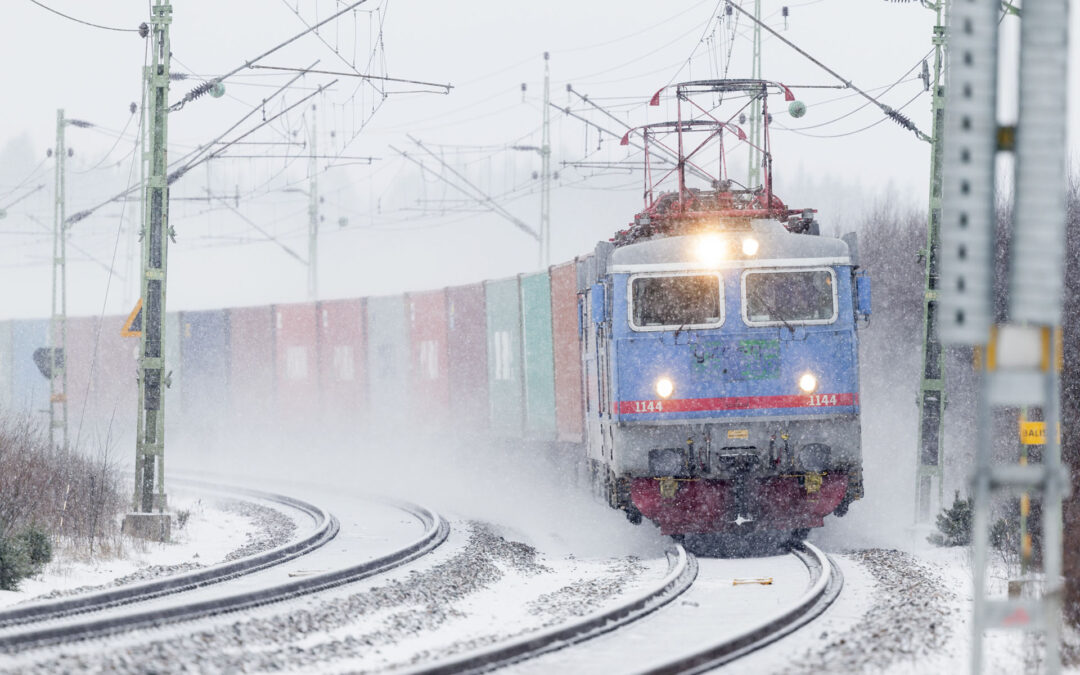 Ny containerpendel från Piteå