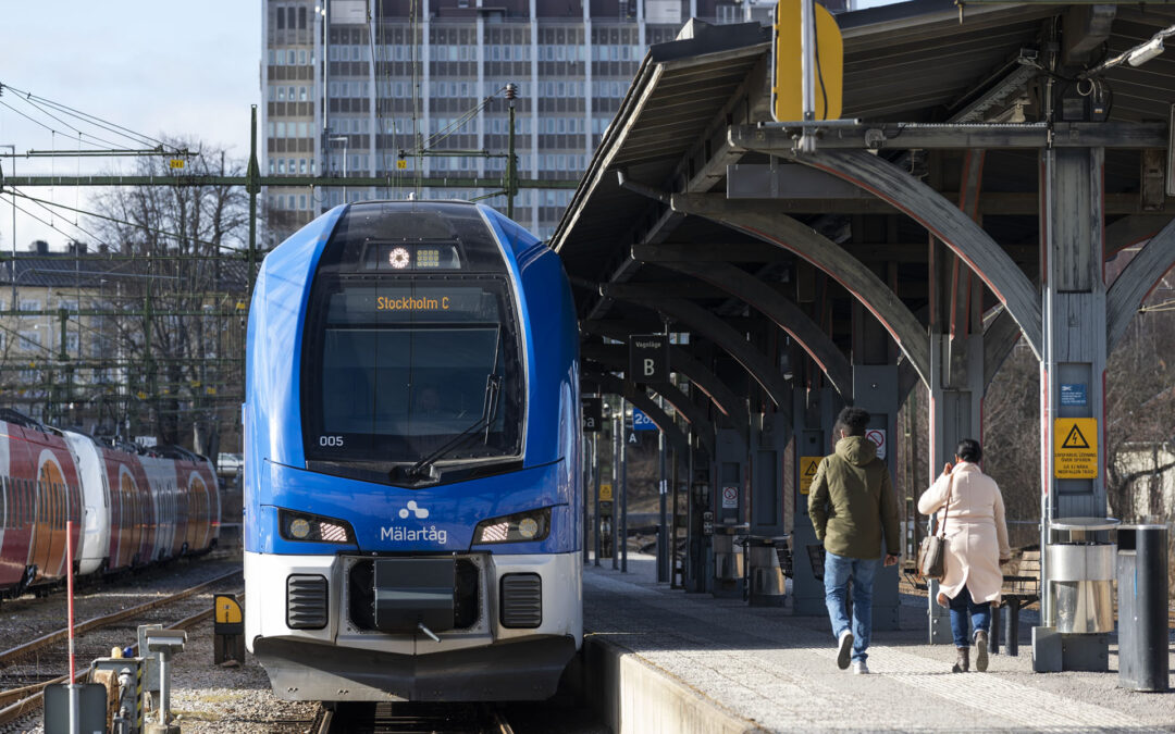 Stopp för tåg i Mälardalen i höst