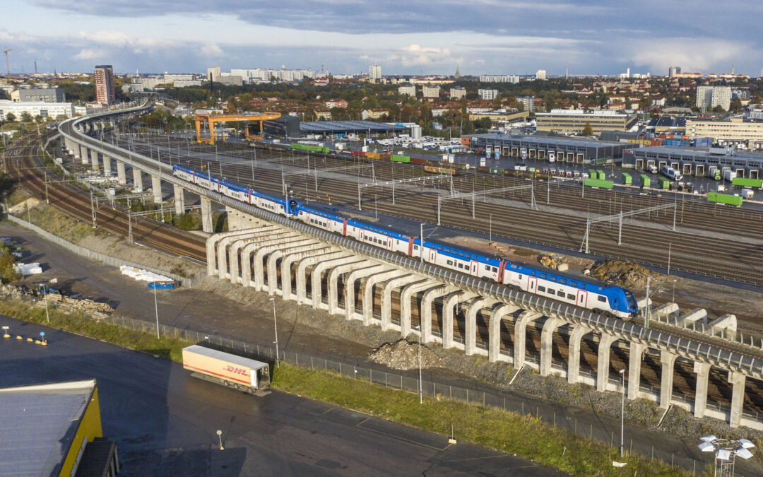 MTR vann trafiken med Mälartågen
