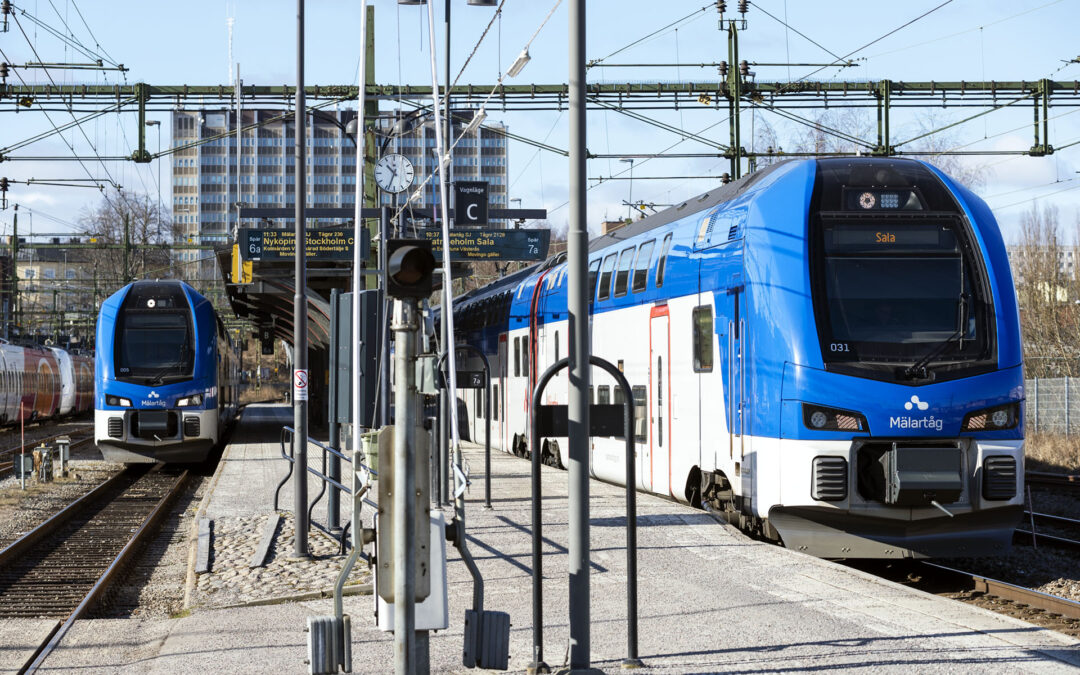 Rekord i inställda tåg i Uppland