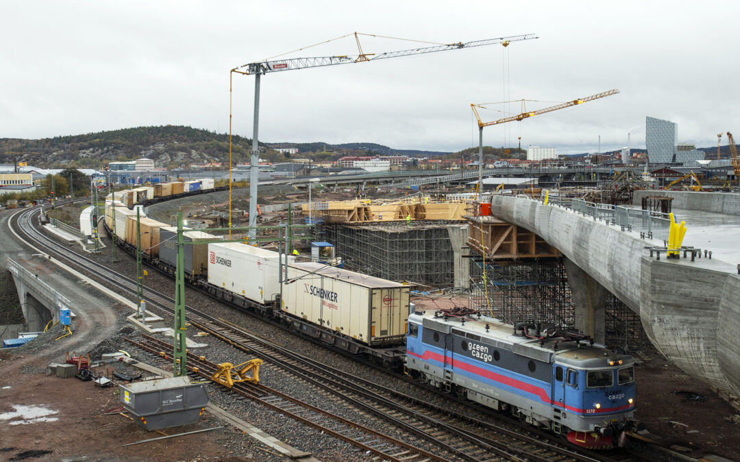 Trailer på tåg ökar igen