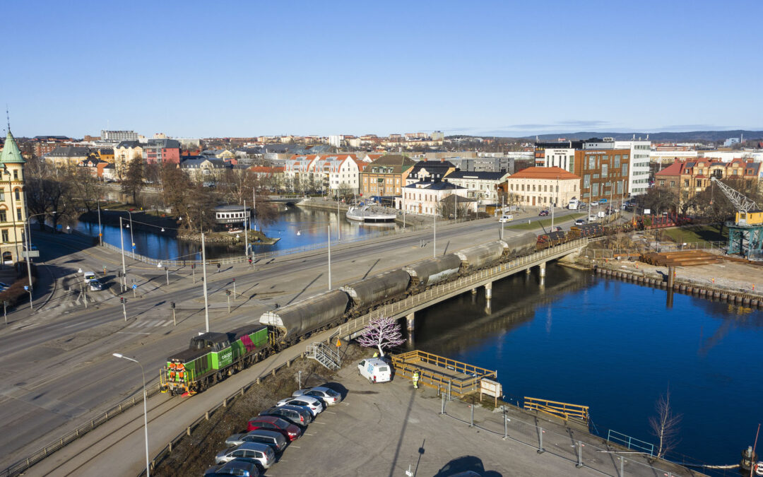 Industrispår i Norrköping läggs ner