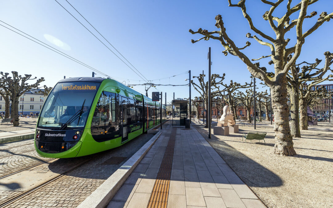 Fördubblad spårvagnstrafik i Lund