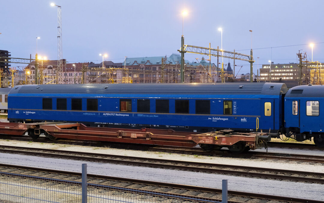 Lånad sovvagn i nytt nattåg