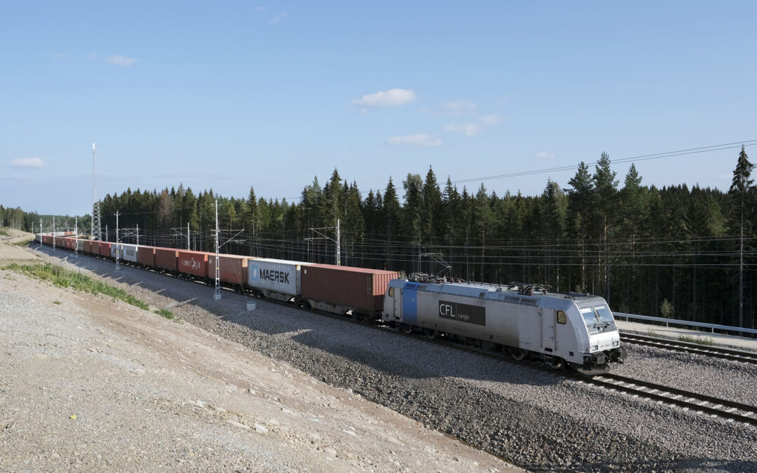 Nytt containertåg från norr