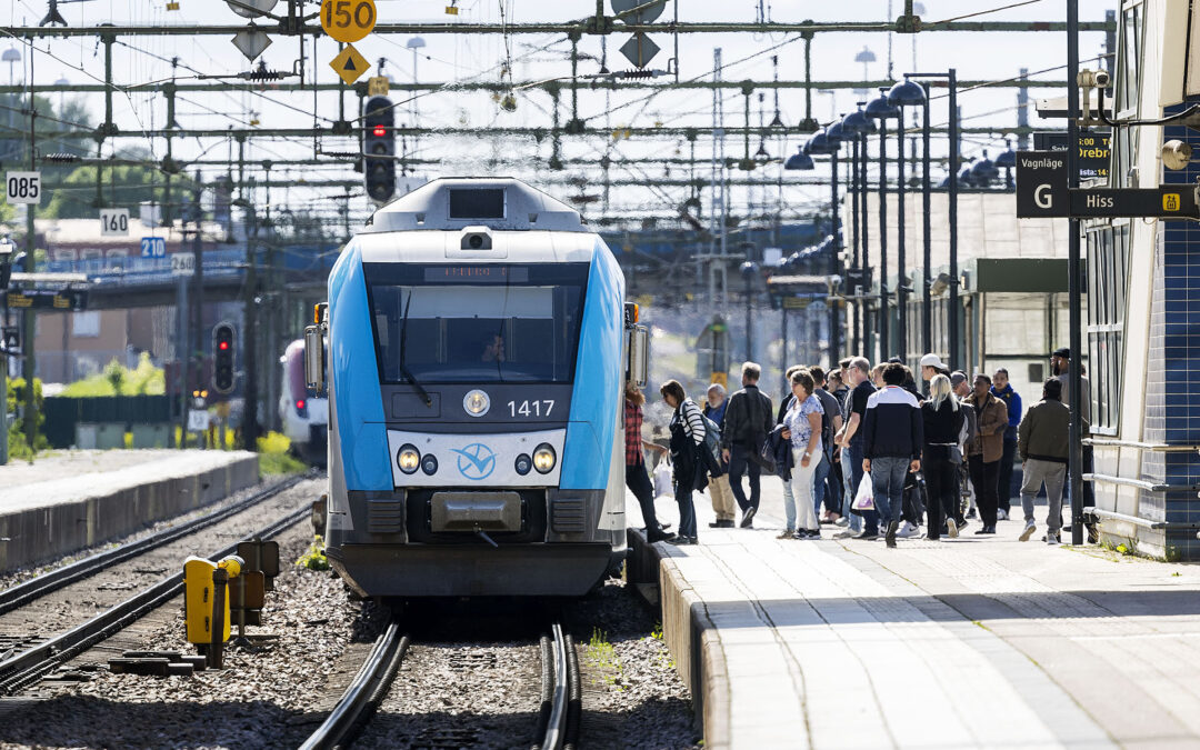 Västtrafik stannar i regionen