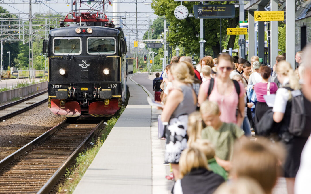 Många vill åka tåg i sommar