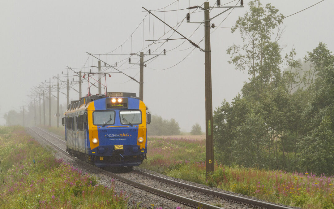 Pendeltåg stoppade i förtid