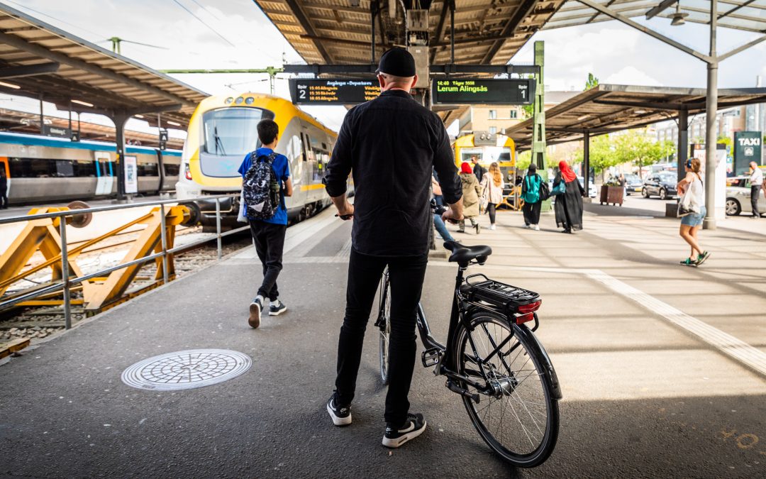Enklare ta med cykeln på tåg i Västsverige