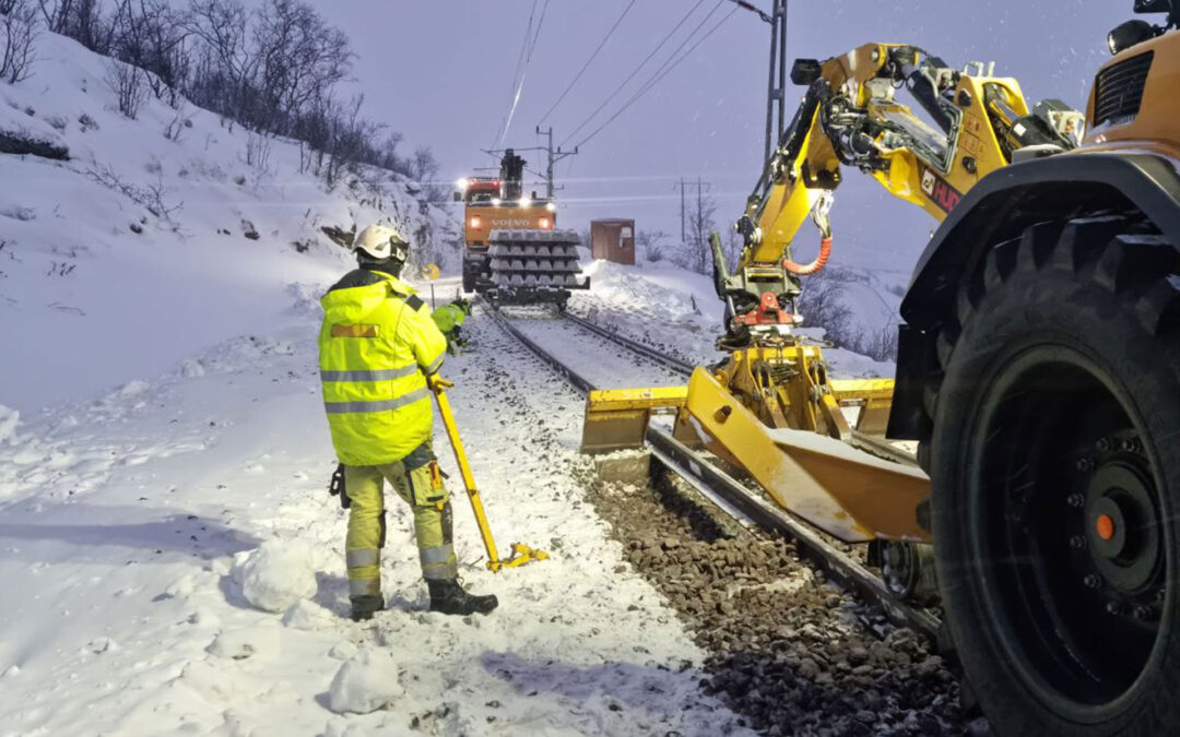 Röjning på Malmbanan påbörjad