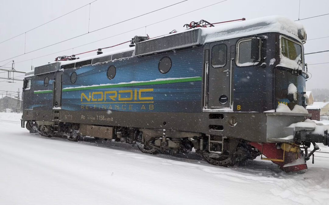 Första Rc4 med ETCS i trafik