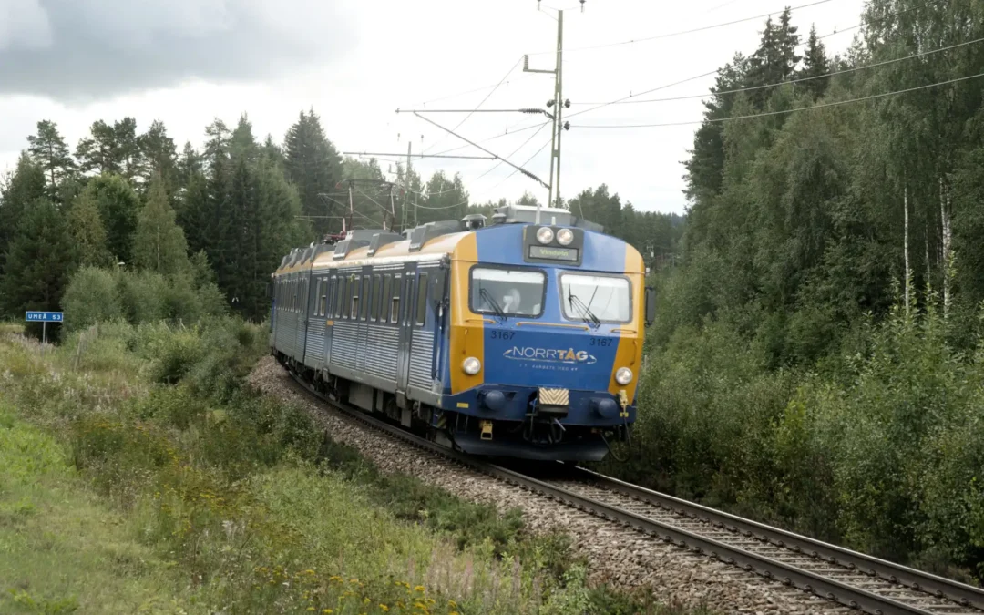 Dubblad tågtrafik i norr