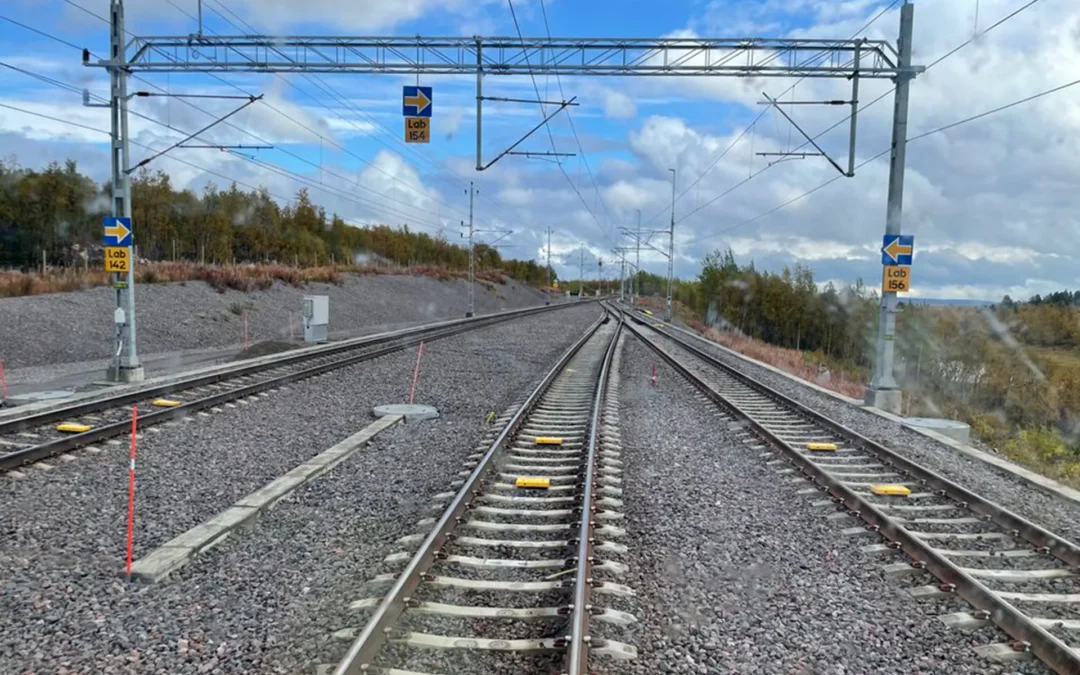 ERTMS etapp ett inkopplad på Malmbanan