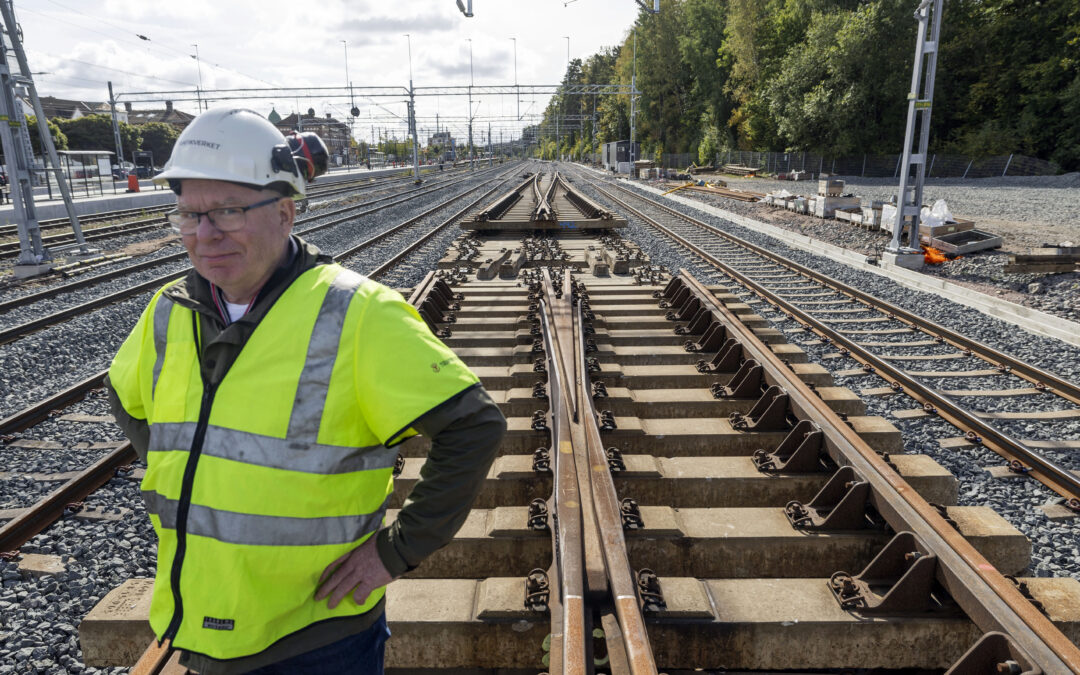 Bangården i Värnamo byggs om