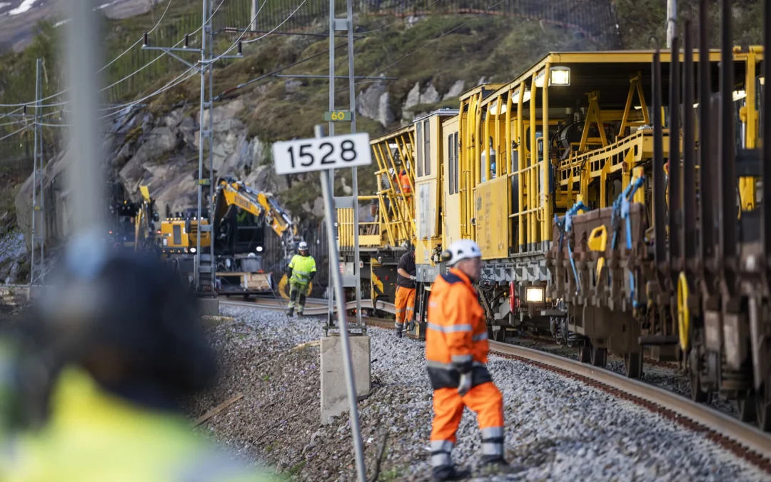 Rekordsatsning på järnvägsunderhåll