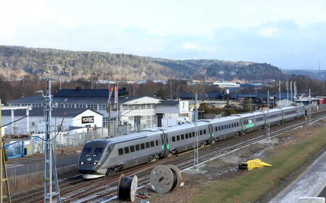 Oväntat punktliga tåg