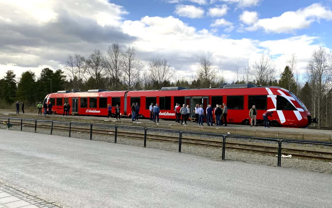 Plus och minus för Inlandsbanan