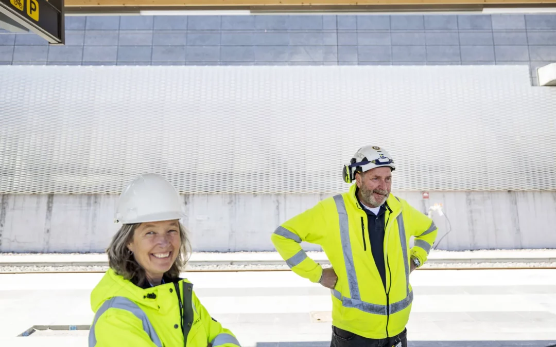 Nu färdigställs tunneln under Varberg