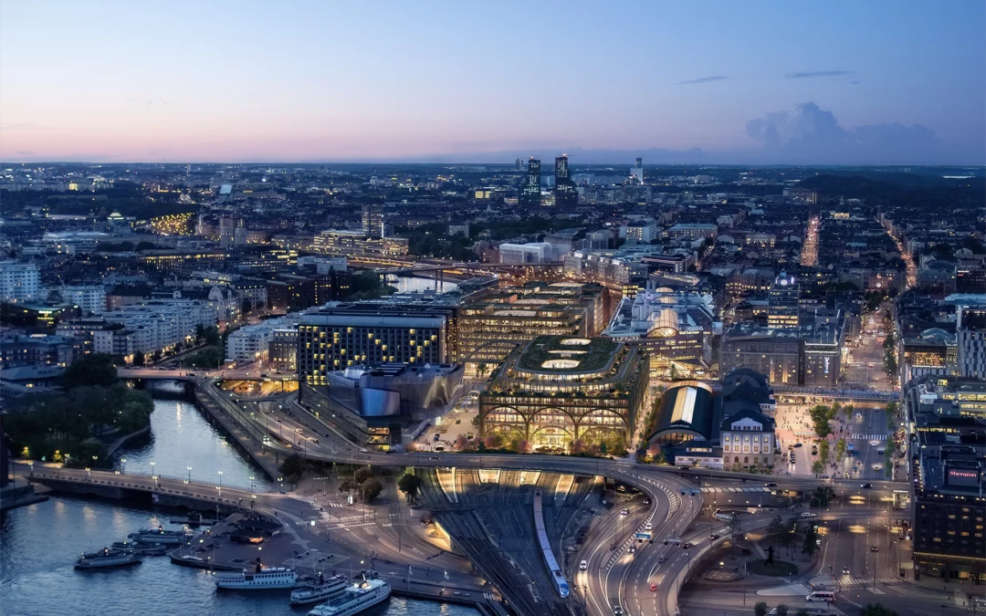Stockholm C omvandlas från grunden
