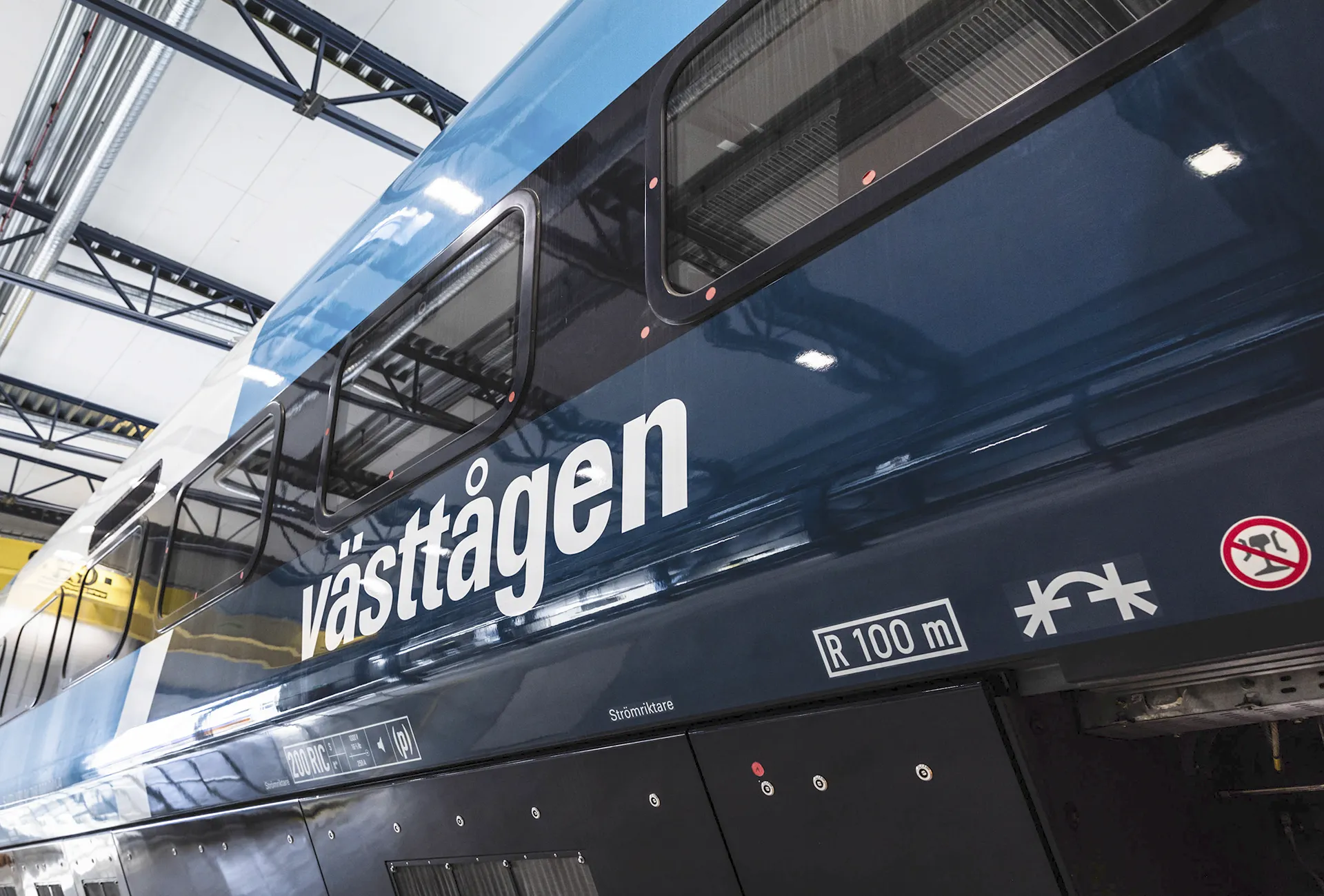 Västtrafiks nya tåg X80-2