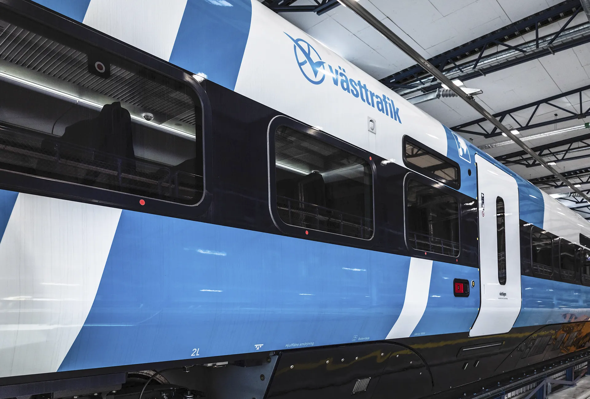 Västtrafiks nya tåg X80