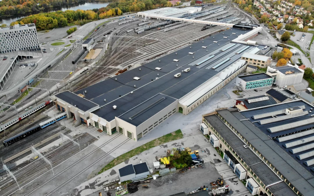 Mälardalstrafik utökar med depåkapacitet i Hagalund