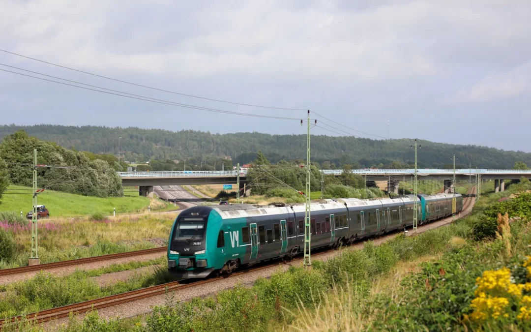 Strulig tågsommar med ljusa stunder