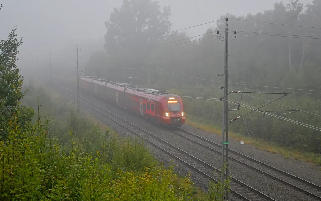 Nu provkörs nya Krösatågen