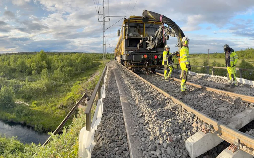 Sliprar från Malmbanan får nytt liv