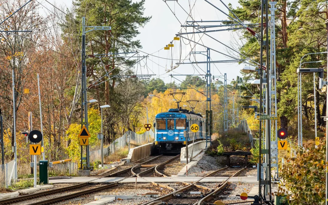 Saltsjöbanan öppnar för trafik 9 november