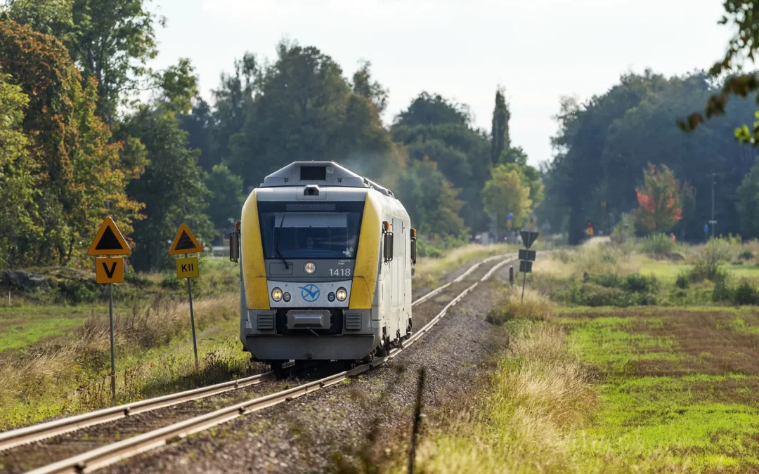 Två banor kan anpassas för batteritåg