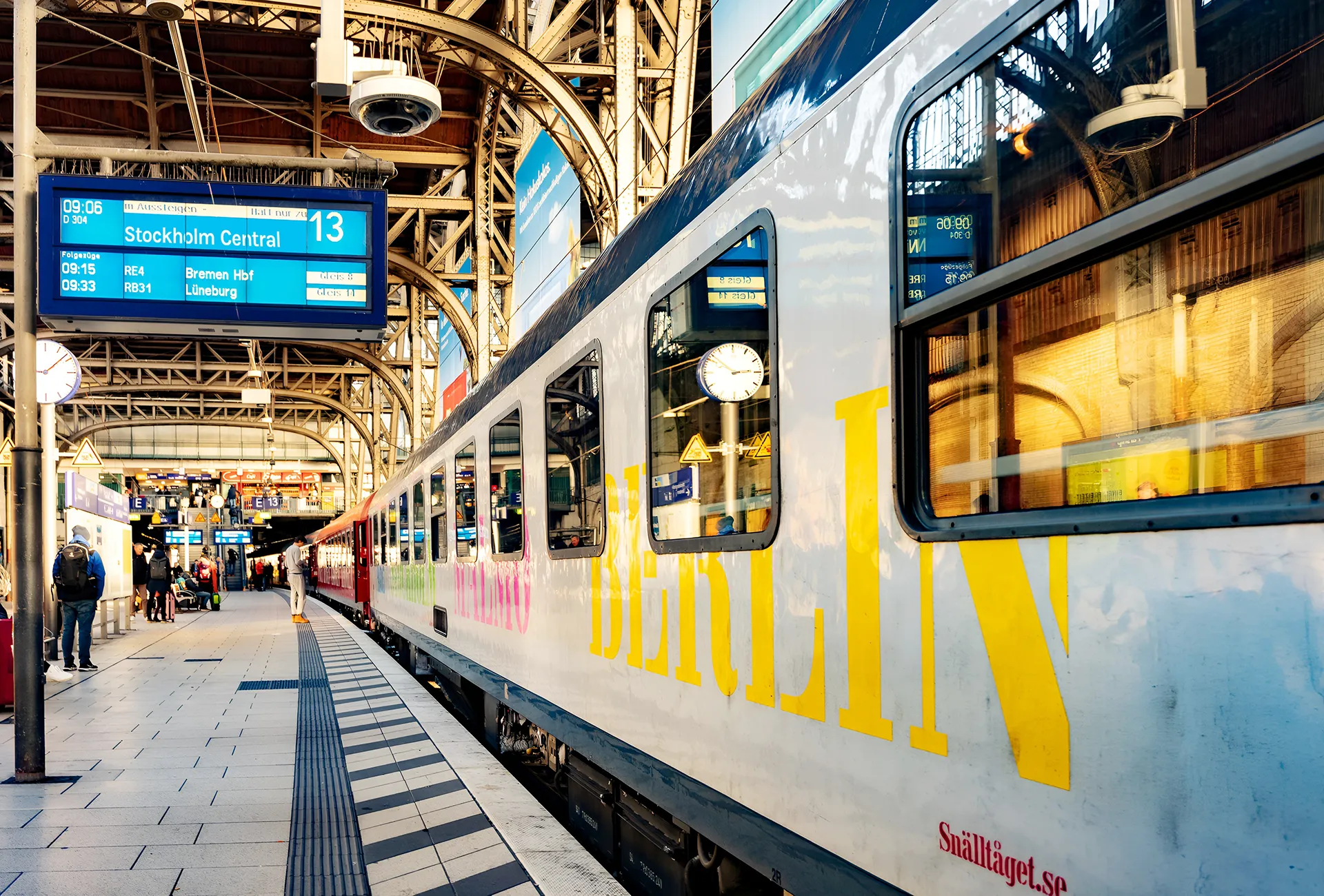 Hamburg Hbf Snälltåget