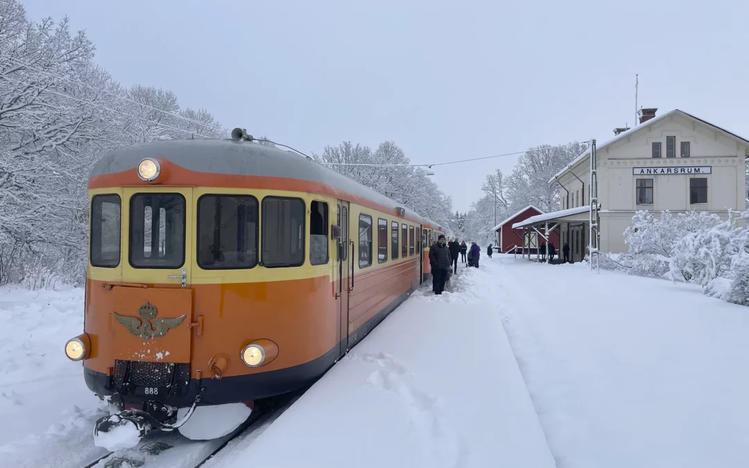 Vintersäsongen på smalspårsjärnvägen