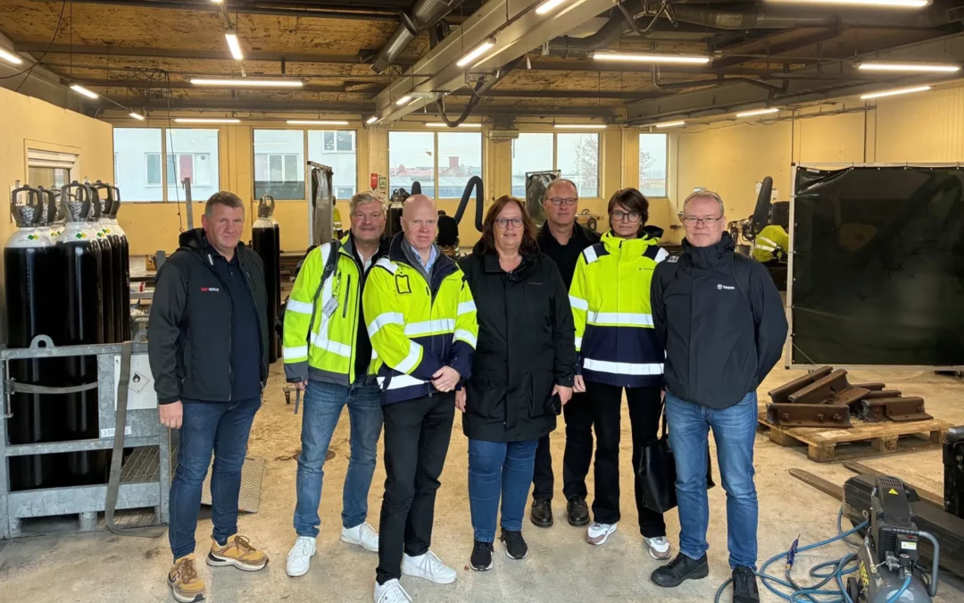 Nässjöakademin godkänd som utbildare i spårsvets