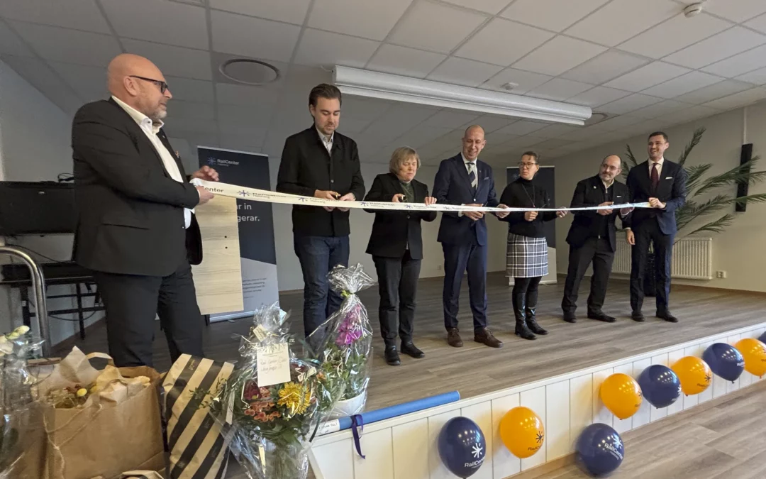 Railcenter Hallsberg invigt