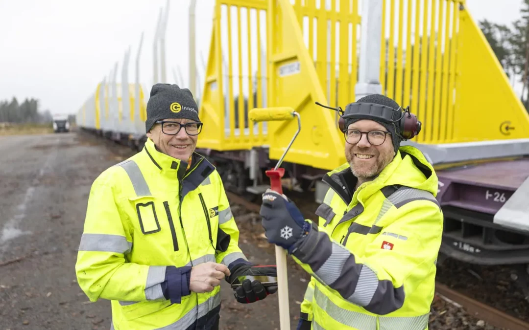 Nya virkesvagnar för Innofreight