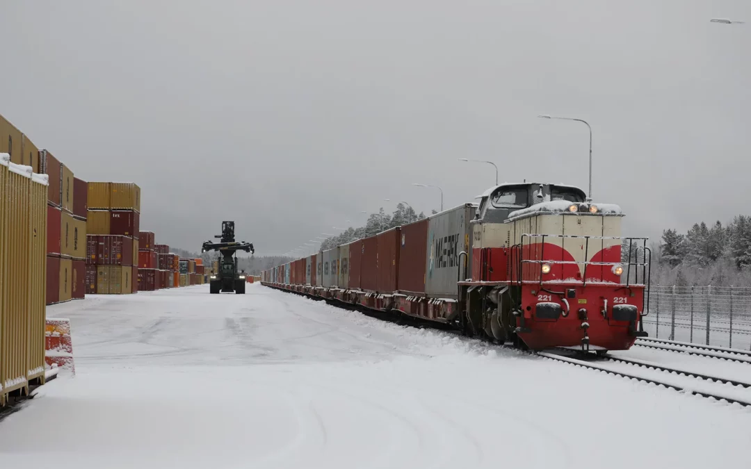 Sista godståget för BLS Rail