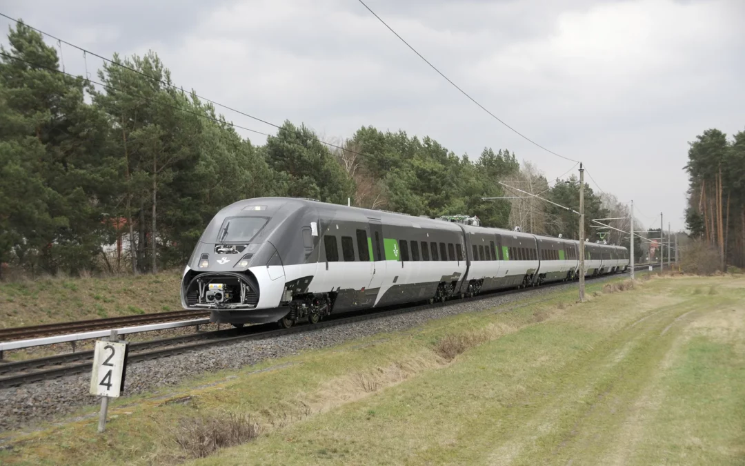 SJ:s nya snabbtåg testas i Tyskland