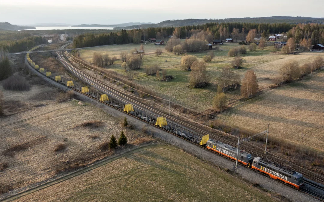 Rekord för SCA på järnväg
