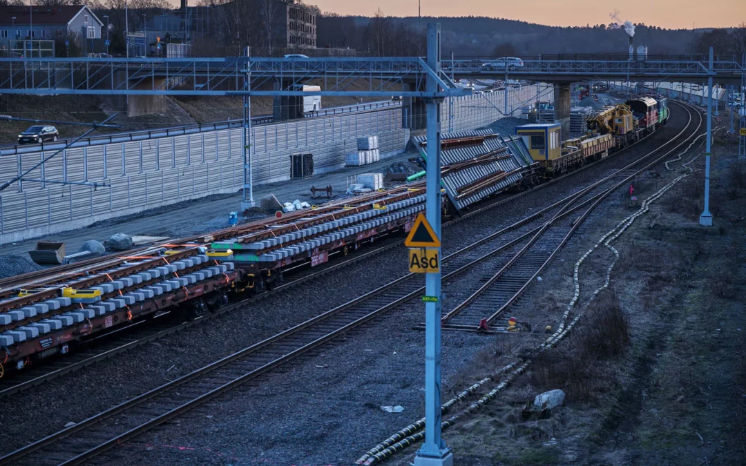 96 timmars tågstopp Göteborg–Alingsås