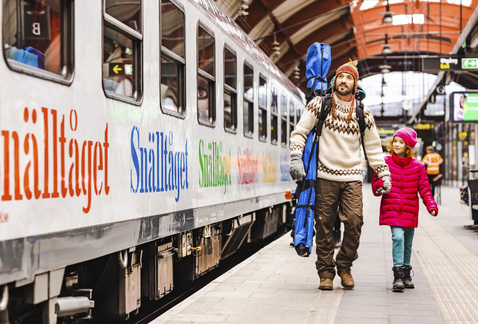 Ett av VR Snabbtågs snabbtåg på väg från Stockholm till Göteborg passerar Alingsås 8 januari 2026.