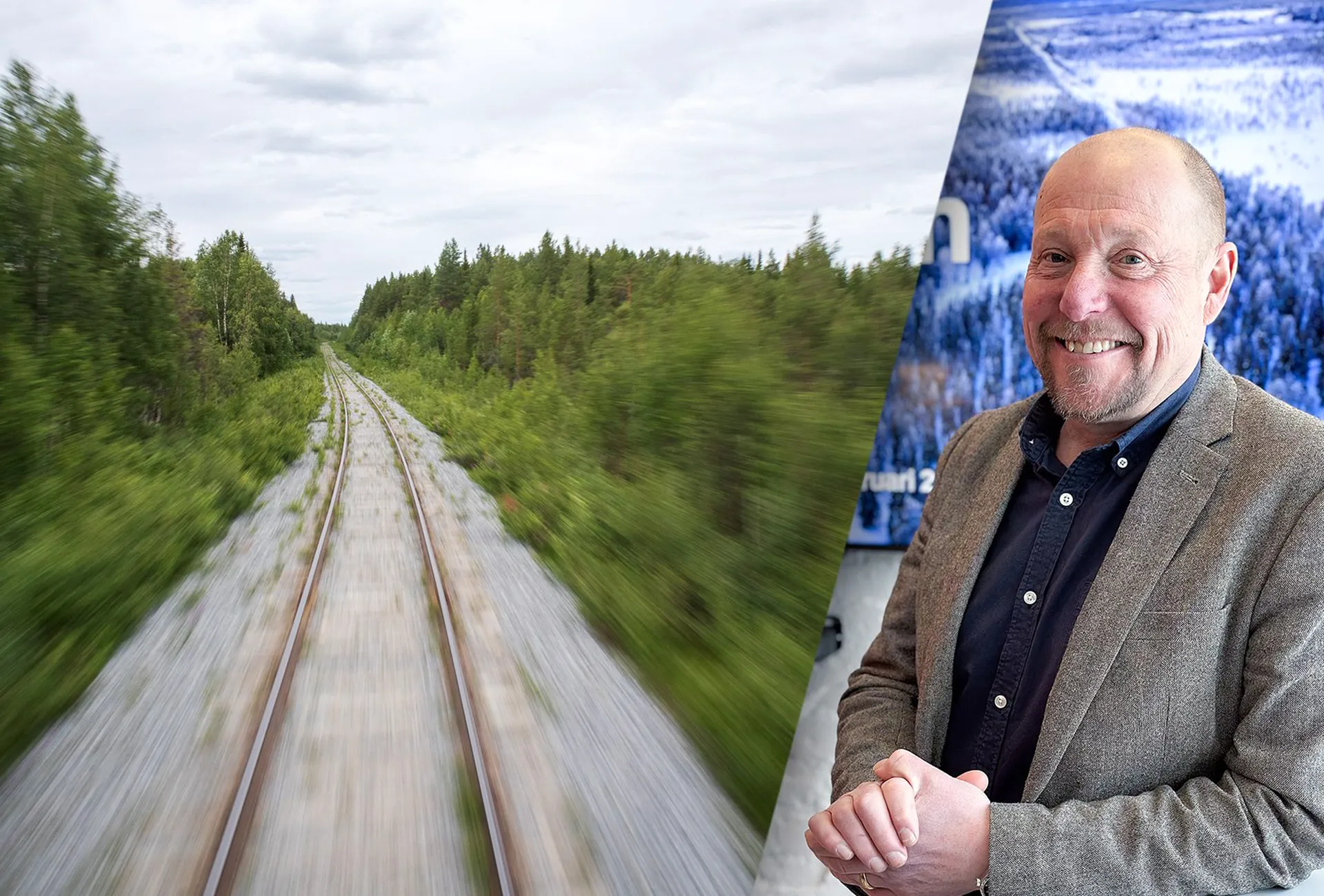 Ett av VR Snabbtågs snabbtåg på väg från Stockholm till Göteborg passerar Alingsås 8 januari 2026.