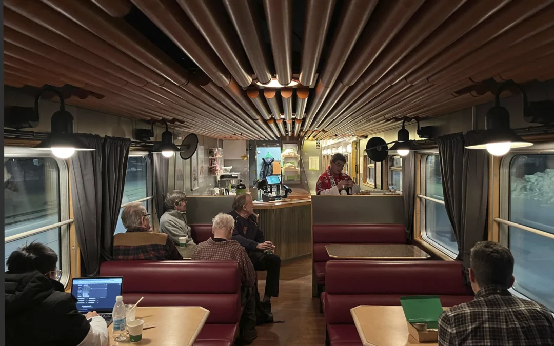 Olika moms på tågmat