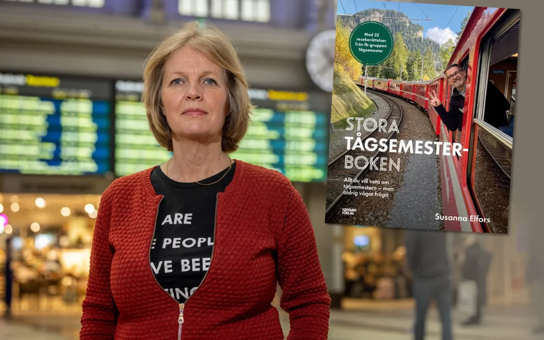 Stora Tågsemesterboken – för alla som vill resa med tåg
