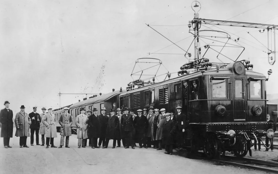 100 år med el på Västra stambanan
